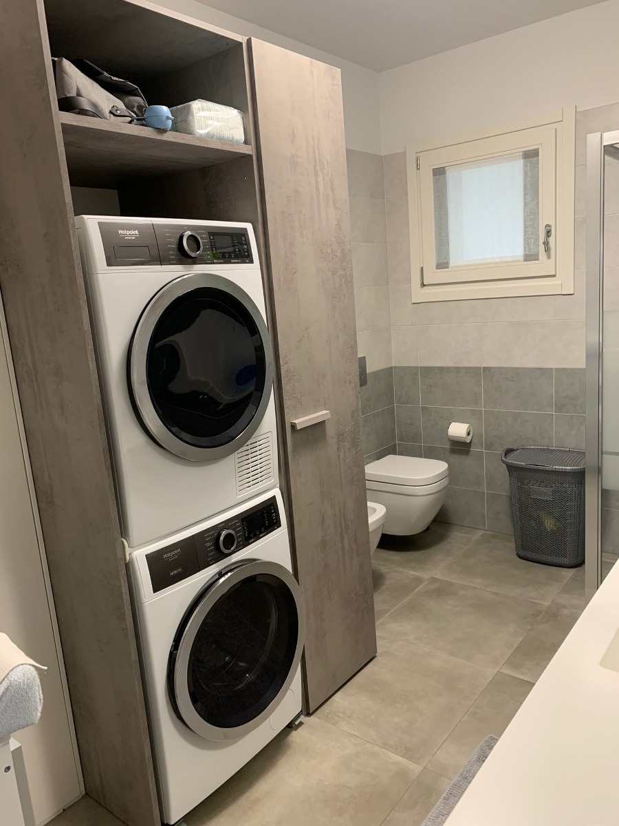 Copri lavatrice e asciugatrice a 3 ante ante