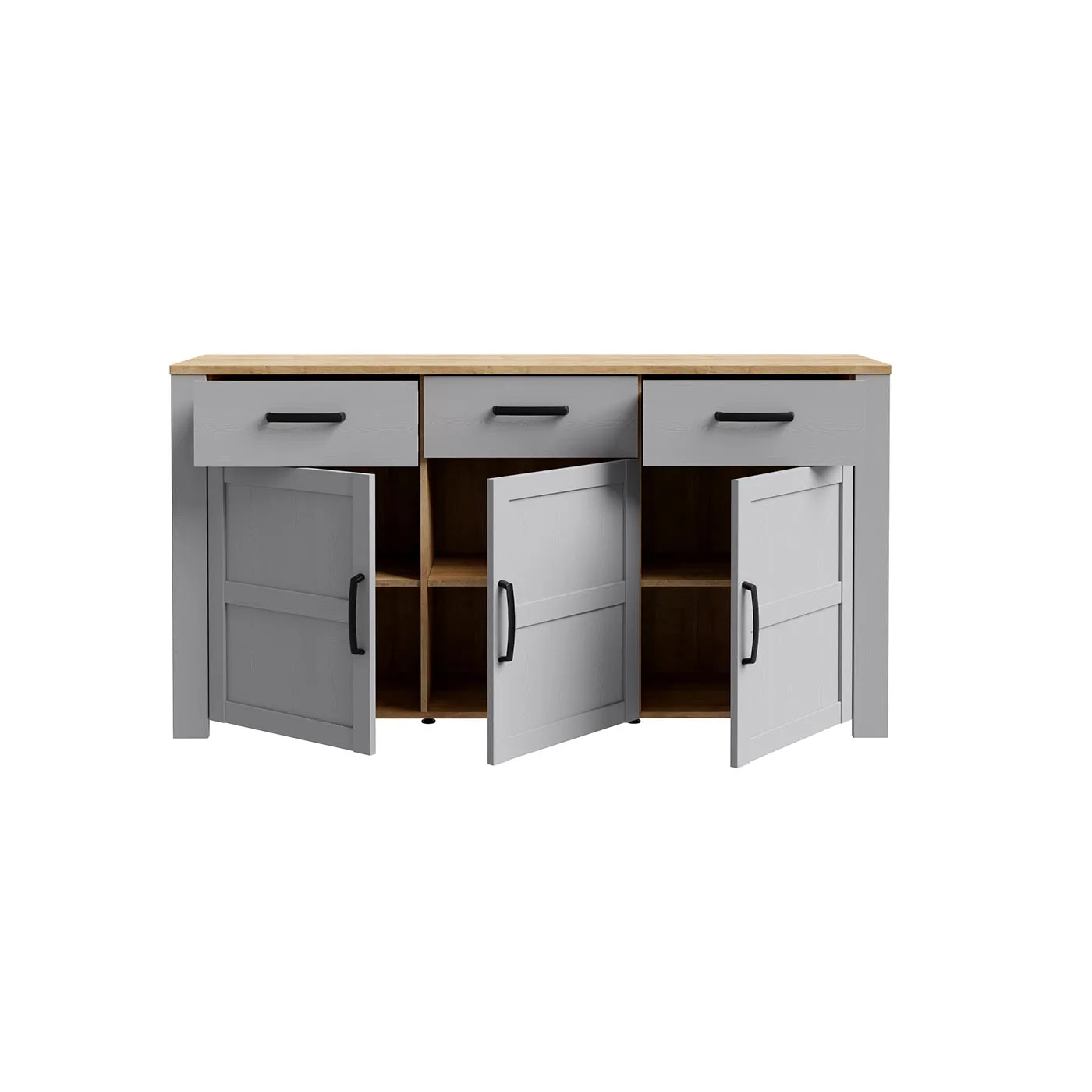 offerta madia rovere grigia