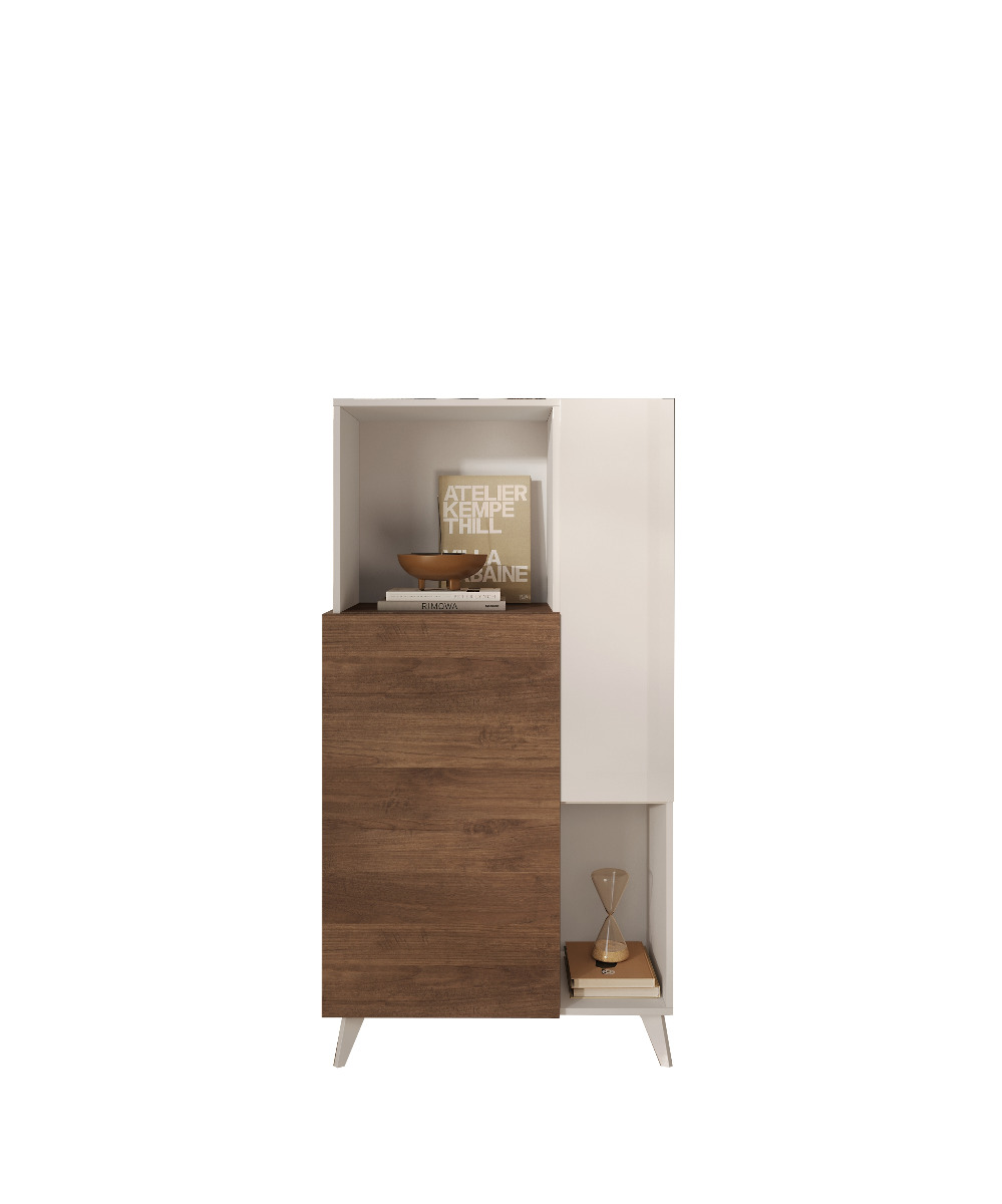 madia alta bianca e mercure