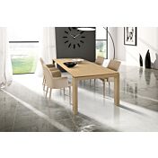 Tavolo allungabile in legno 160x90