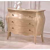 Comò 3 cassetti cm. 120 finitura Tortora