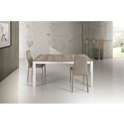 Tavolo allungabile al centro con 2 ALL. 43 cm