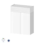 scarpiera moderna bianco lucido