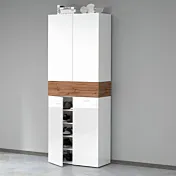 scarpiera con ripiani