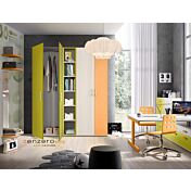 Armadio H.195 con 4 ante battenti