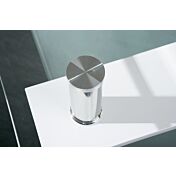 Tavolino da caffè in vetro di design moderno bianco