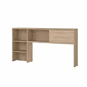 Scrivania ufficio con due ante, due cassetti e un'alzata