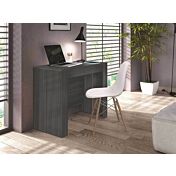 Tavolo consolle allungabile, finitura grigio