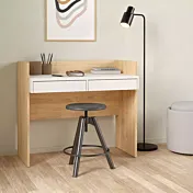 scrivania con due cassetti 