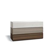 Comò largo Tricolor con 3 cassetti di alta qualità