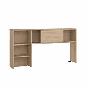 Scrivania ufficio con due ante, due cassetti e un'alzata