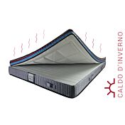 Materasso Andromeda H.30 cm caldo d'inverno e fresco d'estate