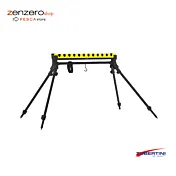 Tubertini Appoggia canne Black kit rest con battuta           