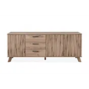 Credenza con 3 ante e 3 cassetti collezione Vichinga in offerta