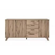 Madia 3 ante e 4 cassetti stile nordico