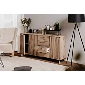 Madia 3 ante e 4 cassetti nordik