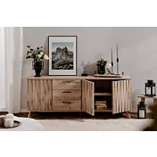 Credenza con 3 ante e 3 cassetti