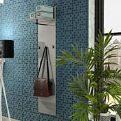 appendiabiti grigio lucido in offerta