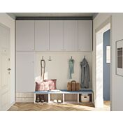 ingresso con armadio e panca