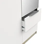 armadietto con anta bianco specchio