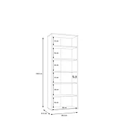 Armadio libreria conveniente