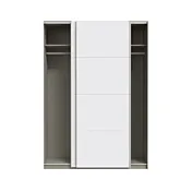 armadio scorrevole con ripiani