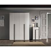 Armadio 4 ante battenti scontato, finitura Noce bianco