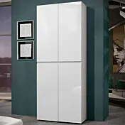 Armadio multiuso 4 ante made in italy