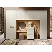 armadio a ponte con libreria terminale