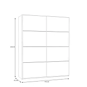 armadio multiuso scorrevole