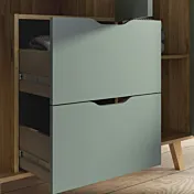 armadio agave con cassetti