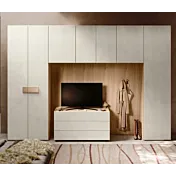 armadio ponte con libreria terminale