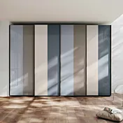 armadio laccato azzurro