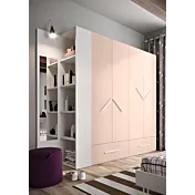 armadio cameretta rosa