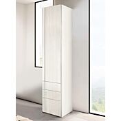 Armadio per camerette con 1 anta 3 cassetti, Rosa confetto