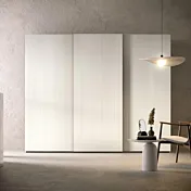 armadio scorrevole frassino bianco