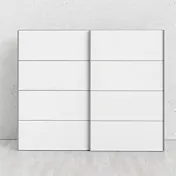 armadio bianco in sconto economico 