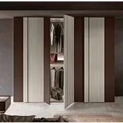 armadio rovere e moka