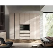armadio beige vano tv