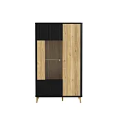 vetrina rovere e nero