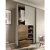 armadio con cassetti inclusi