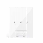 armadio bianco lucido 