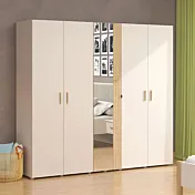 armadio con specchio 