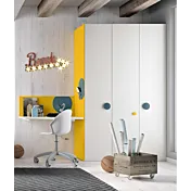 armadio bianco bambino
