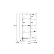 misure interne vetrina