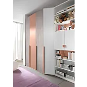 cameretta con armadio peonia