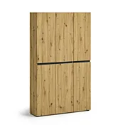 Scarpiera alta a 6 ante finitura Rovere Artisan