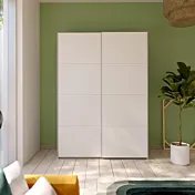 armadio stretto bianco