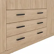 armadio con maniglie 