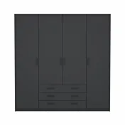 armadio con maniglie 